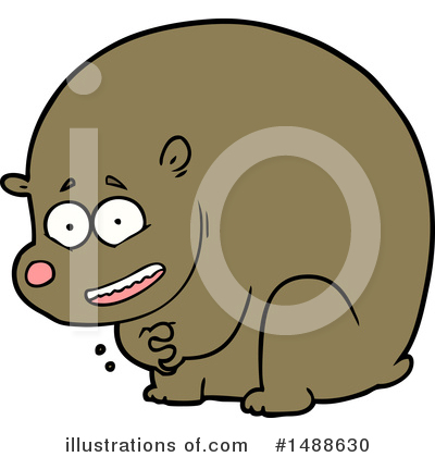 Royalty-Free (RF) Bear Clipart Illustration by lineartestpilot - Stock Sample #1488630