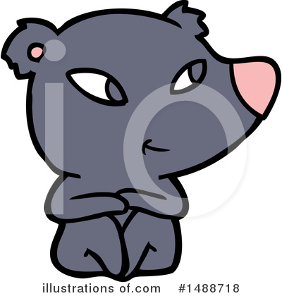 Royalty-Free (RF) Bear Clipart Illustration by lineartestpilot - Stock Sample #1488718