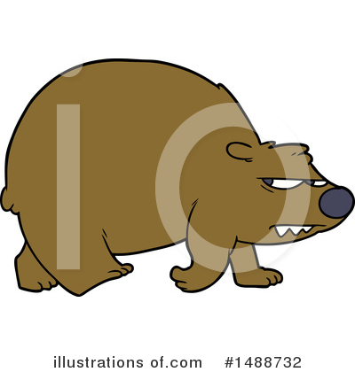 Royalty-Free (RF) Bear Clipart Illustration by lineartestpilot - Stock Sample #1488732