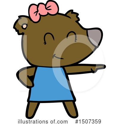 Royalty-Free (RF) Bear Clipart Illustration by lineartestpilot - Stock Sample #1507359