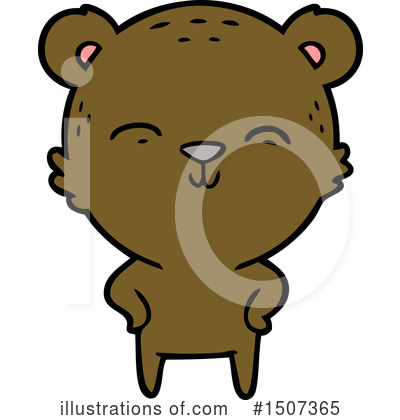 Royalty-Free (RF) Bear Clipart Illustration by lineartestpilot - Stock Sample #1507365