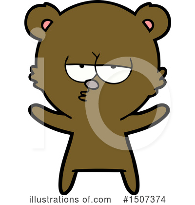 Royalty-Free (RF) Bear Clipart Illustration by lineartestpilot - Stock Sample #1507374