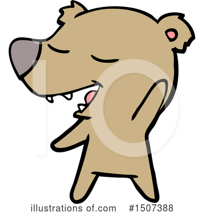 Royalty-Free (RF) Bear Clipart Illustration by lineartestpilot - Stock Sample #1507388