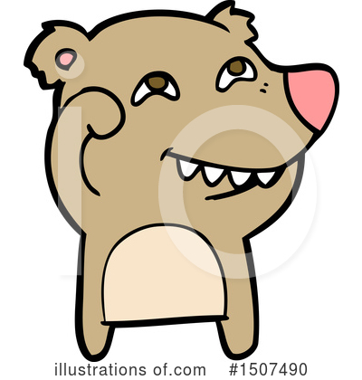 Royalty-Free (RF) Bear Clipart Illustration by lineartestpilot - Stock Sample #1507490