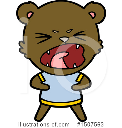 Royalty-Free (RF) Bear Clipart Illustration by lineartestpilot - Stock Sample #1507563