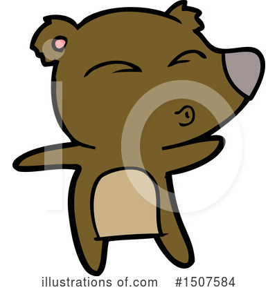 Royalty-Free (RF) Bear Clipart Illustration by lineartestpilot - Stock Sample #1507584