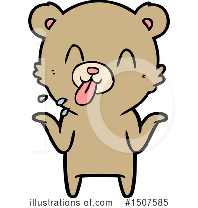 Royalty-Free (RF) Bear Clipart Illustration by lineartestpilot - Stock Sample #1507585