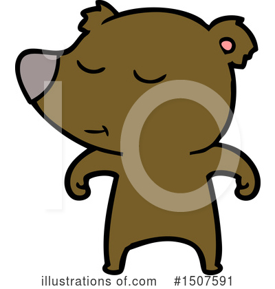 Royalty-Free (RF) Bear Clipart Illustration by lineartestpilot - Stock Sample #1507591