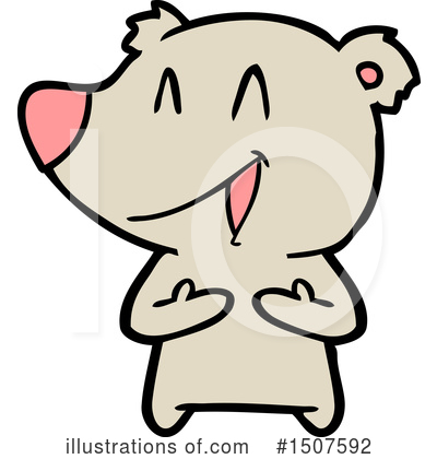 Royalty-Free (RF) Bear Clipart Illustration by lineartestpilot - Stock Sample #1507592