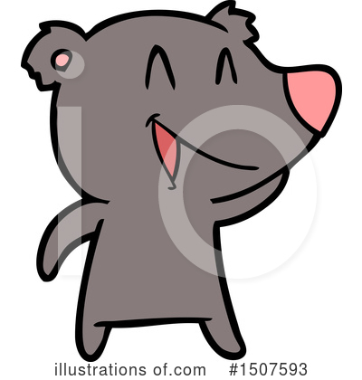 Royalty-Free (RF) Bear Clipart Illustration by lineartestpilot - Stock Sample #1507593