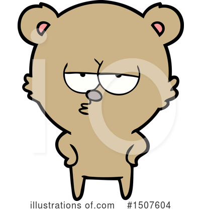 Royalty-Free (RF) Bear Clipart Illustration by lineartestpilot - Stock Sample #1507604