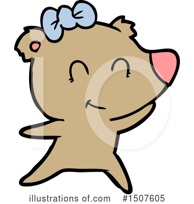 Royalty-Free (RF) Bear Clipart Illustration by lineartestpilot - Stock Sample #1507605