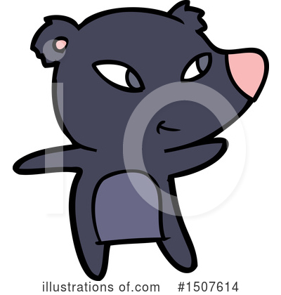 Royalty-Free (RF) Bear Clipart Illustration by lineartestpilot - Stock Sample #1507614