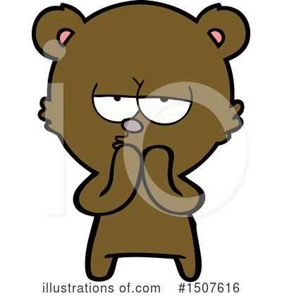 Royalty-Free (RF) Bear Clipart Illustration by lineartestpilot - Stock Sample #1507616