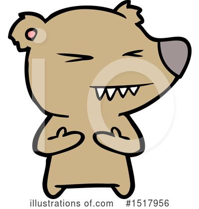 Royalty-Free (RF) Bear Clipart Illustration by lineartestpilot - Stock Sample #1517956