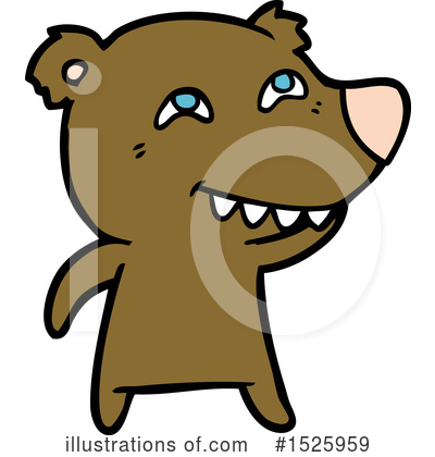 Royalty-Free (RF) Bear Clipart Illustration by lineartestpilot - Stock Sample #1525959