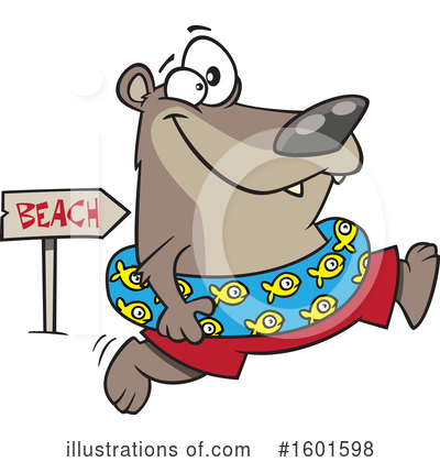 Swimming Clipart #1601598 by toonaday