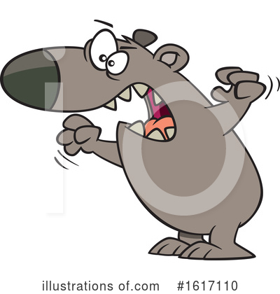 Angry Clipart #1617110 by toonaday
