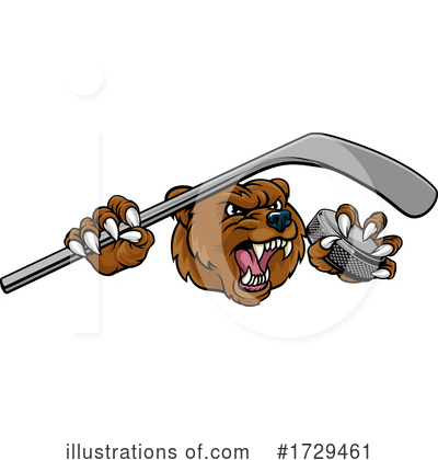 Royalty-Free (RF) Bear Clipart Illustration by AtStockIllustration - Stock Sample #1729461