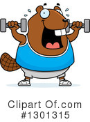 Beaver Clipart #1301315 by Cory Thoman