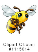Bee Clipart #1115014 by AtStockIllustration