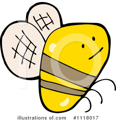 Bees Clipart #1118017 by lineartestpilot