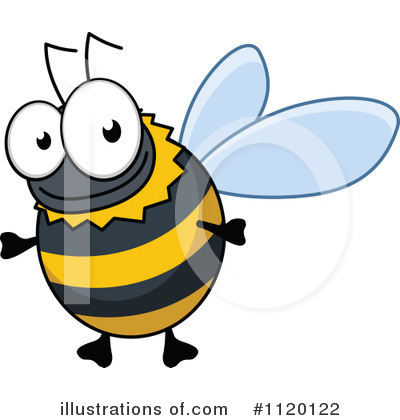 Bees Clipart #1120122 by Vector Tradition SM