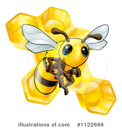 Honeycomb Clipart #1122666 by AtStockIllustration