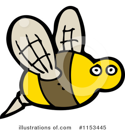 Bees Clipart #1153445 by lineartestpilot