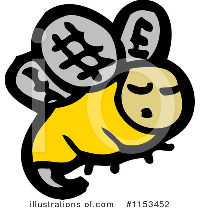 Bees Clipart #1153452 by lineartestpilot