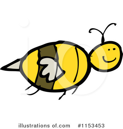 Bees Clipart #1153453 by lineartestpilot