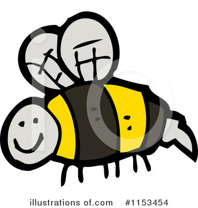 Bees Clipart #1153454 by lineartestpilot