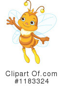 Bee Clipart #1183324 by Pushkin