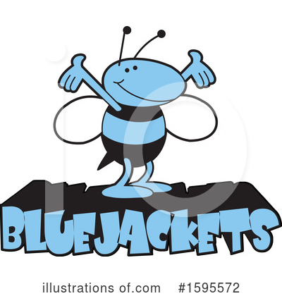 Bee Clipart #1595572 by Johnny Sajem