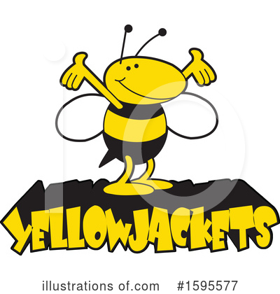 Yellow Jacket Clipart #1595577 by Johnny Sajem