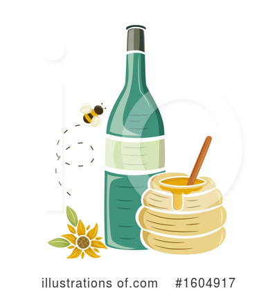 Bees Clipart #1604917 by BNP Design Studio