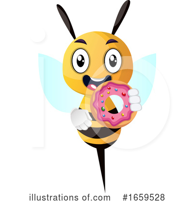 Royalty-Free (RF) Bee Clipart Illustration by Morphart Creations - Stock Sample #1659528