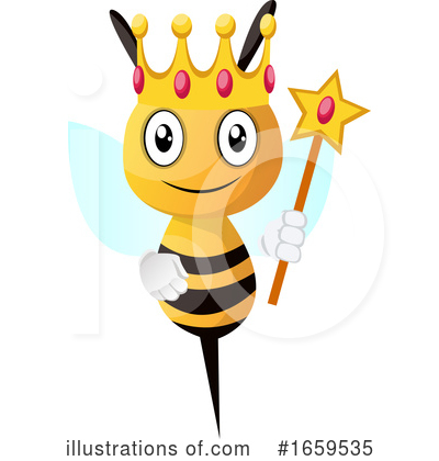Royalty-Free (RF) Bee Clipart Illustration by Morphart Creations - Stock Sample #1659535
