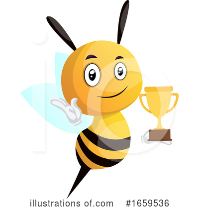 Royalty-Free (RF) Bee Clipart Illustration by Morphart Creations - Stock Sample #1659536
