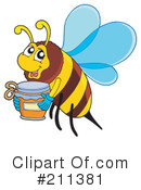 Bee Clipart #211381 by visekart