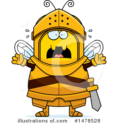 Bee Knight Clipart #1478528 by Cory Thoman