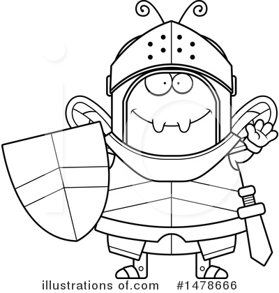 Bee Knight Clipart #1478666 by Cory Thoman