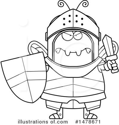 Bee Knight Clipart #1478671 by Cory Thoman