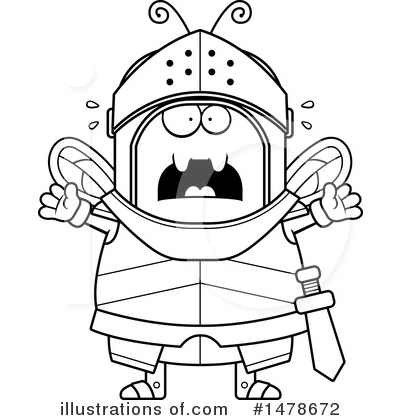 Royalty-Free (RF) Bee Knight Clipart Illustration by Cory Thoman - Stock Sample #1478672