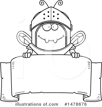 Bee Knight Clipart #1478676 by Cory Thoman