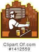 Beer Clipart #1412559 by patrimonio