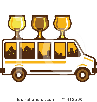 Royalty-Free (RF) Beer Clipart Illustration by patrimonio - Stock Sample #1412560