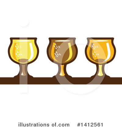 Royalty-Free (RF) Beer Clipart Illustration by patrimonio - Stock Sample #1412561
