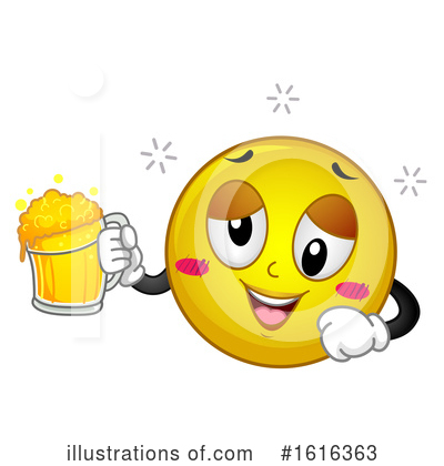 Drunk Clipart #1616393 - Illustration by BNP Design Studio