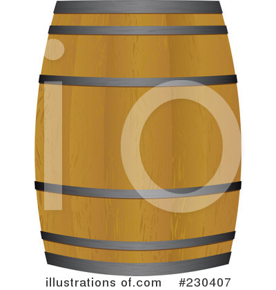 Royalty-Free (RF) Beer Keg Clipart Illustration by michaeltravers - Stock Sample #230407